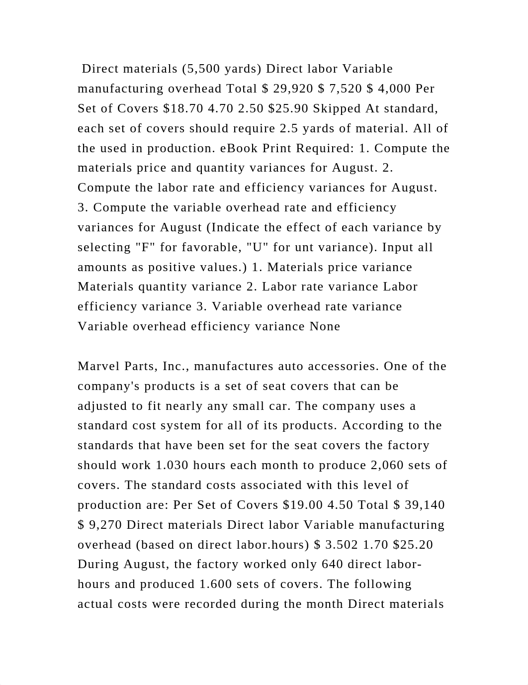 Direct materials (5,500 yards) Direct labor Variable manufacturing ov.docx_d13j6h07682_page3
