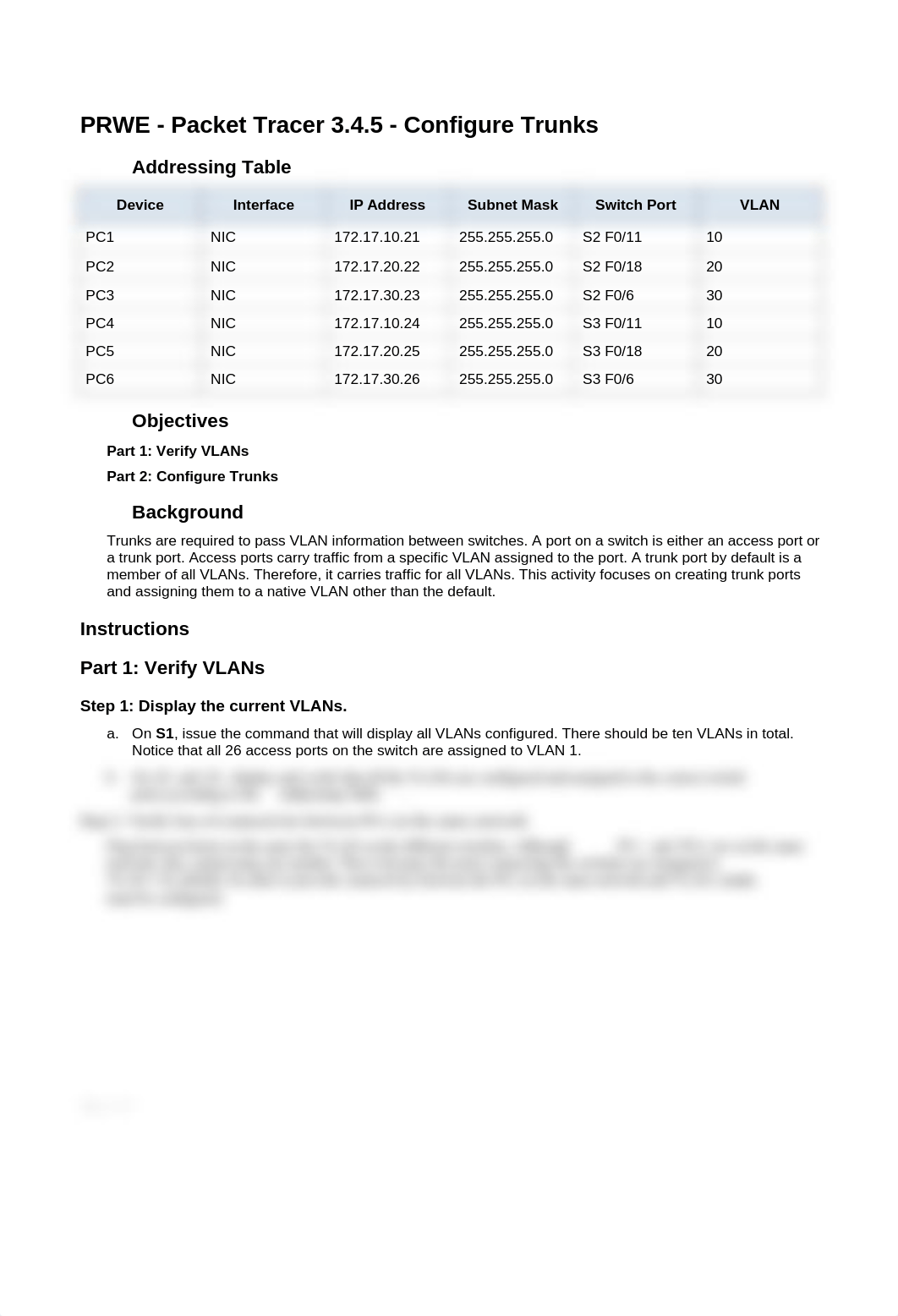 3.4.5 Packet Tracer - Configure Trunks - completed.docx_d13u7nnds3n_page1