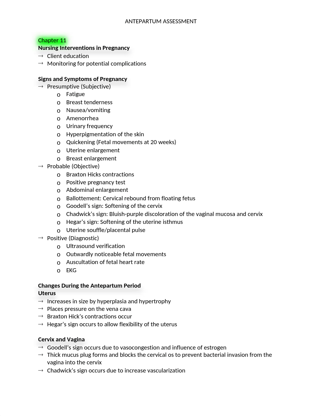 Antepartum Assessment Notes.docx_d140dqf54a1_page1