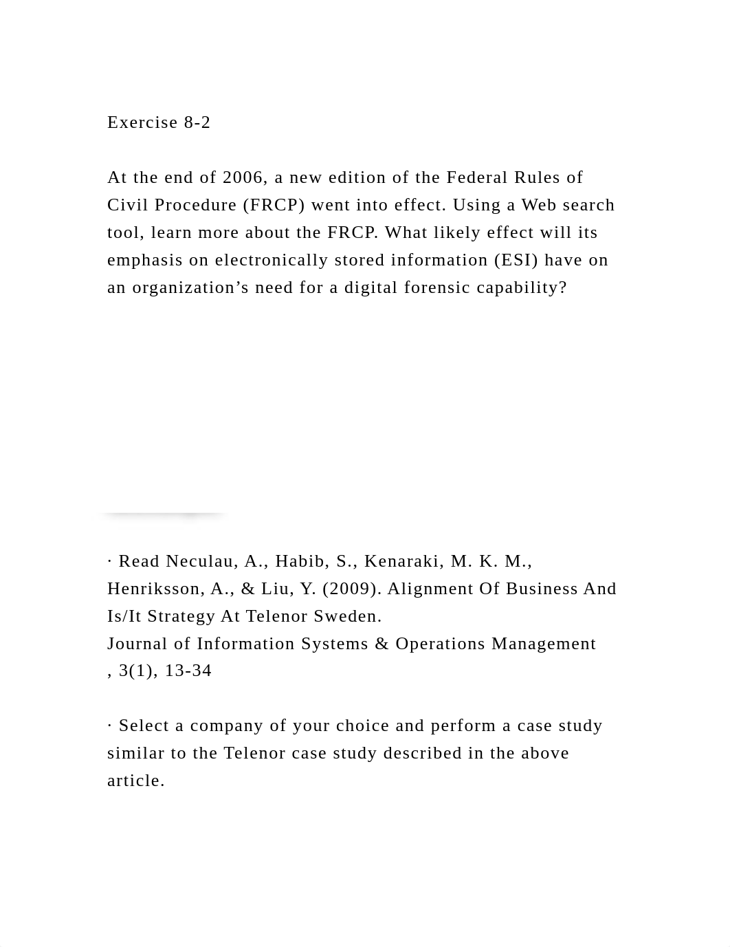 Exercise 8-2At the end of 2006, a new edition of the Federal Rul.docx_d14emmj8ngh_page2