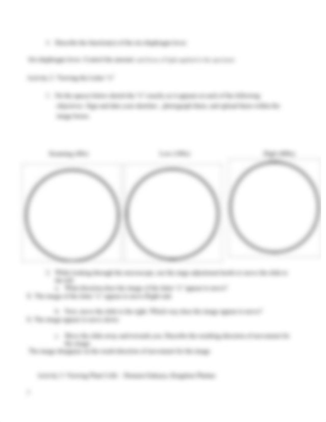 BIOL 100 Lab 2 Using the Microscope Answer sheet (2).docx_d14fu5xu9wd_page2