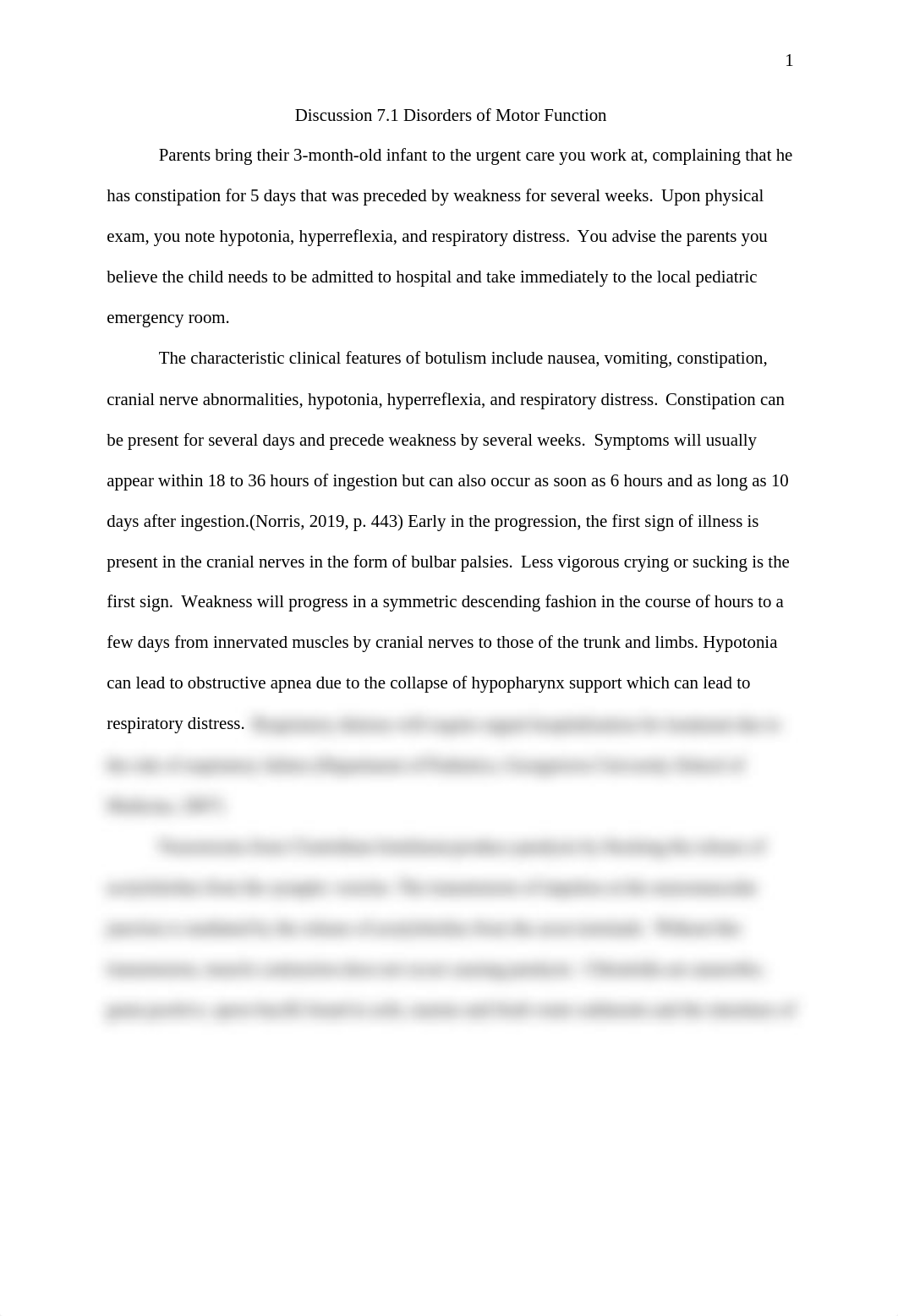 Discussion 7.1 Disorders of Motor Function.docx_d14i6ohdd6b_page1