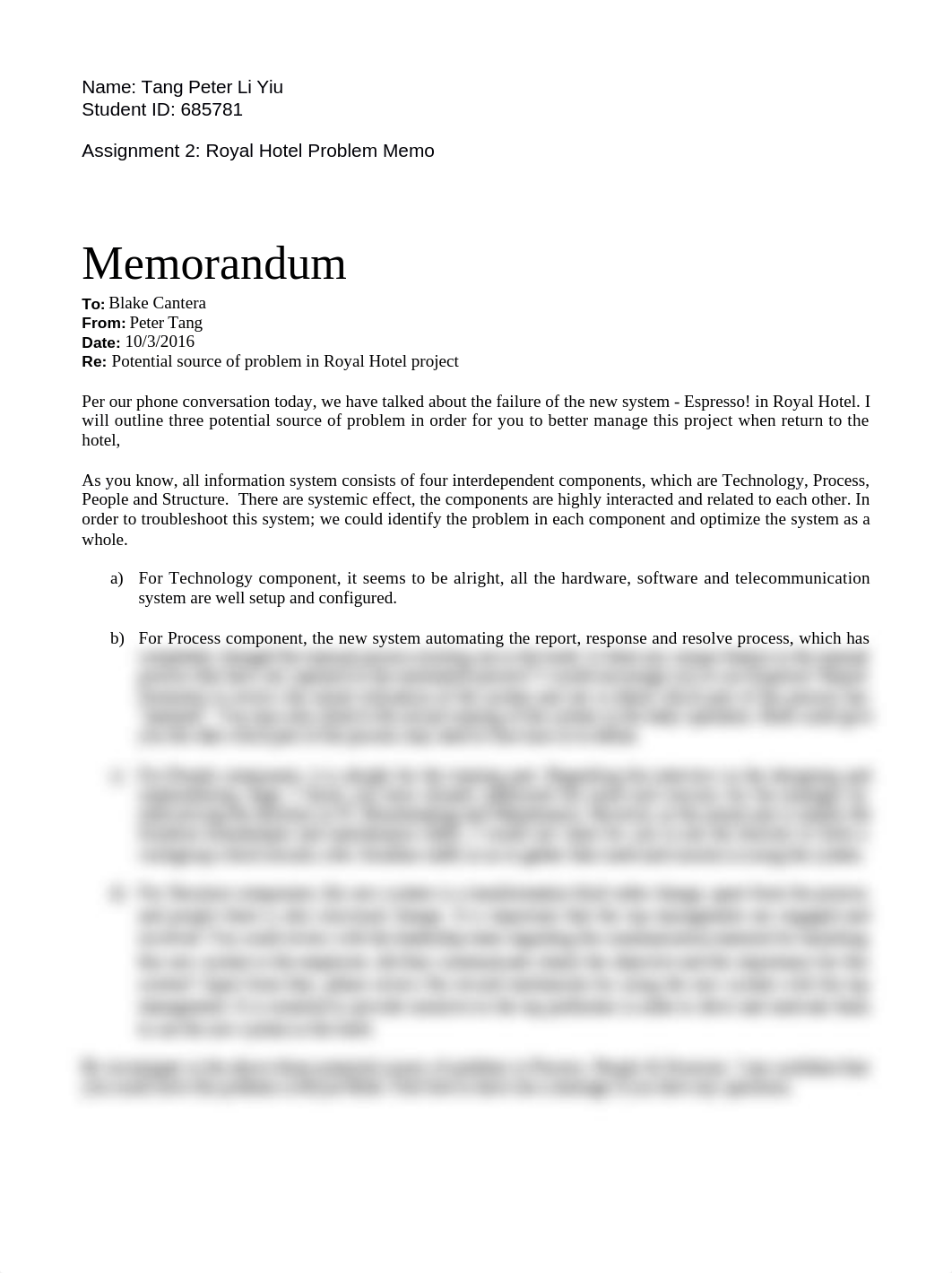 Assignment 2 - Royal Hotel Problem Memo_d14tuipcwc2_page1