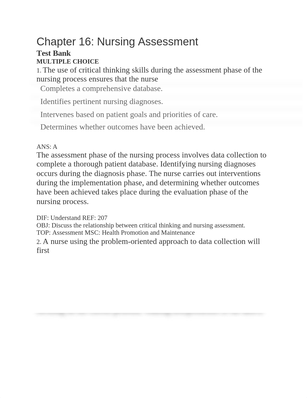 Chapter 16 Nursing Assessment .docx_d14ucsf4jx5_page1