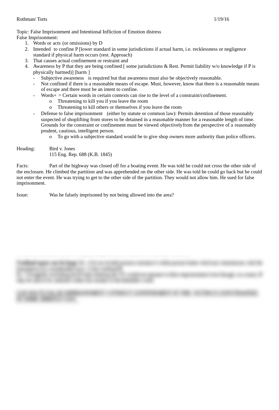 1-19-16 False Imprisonment and Intentional Infliction of Emotional Distress_d1510w05y89_page1