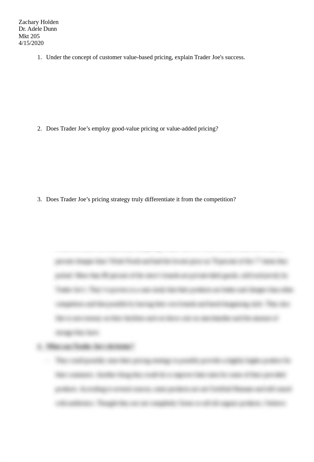 Case study questions for Trader Joes - Zachary Holden.docx_d1539gqxwvw_page1