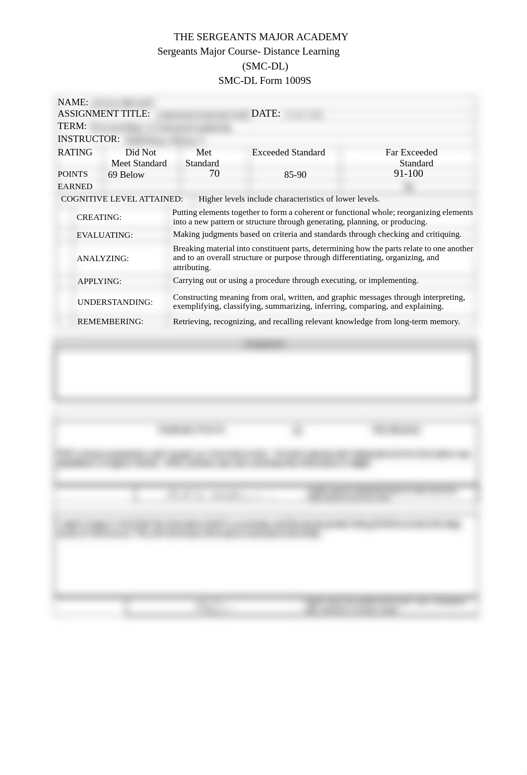 JOHNSON MICHAEL SMC-DL Form 1009S Organization Assessment Brief.pdf_d153e7kcbm4_page1