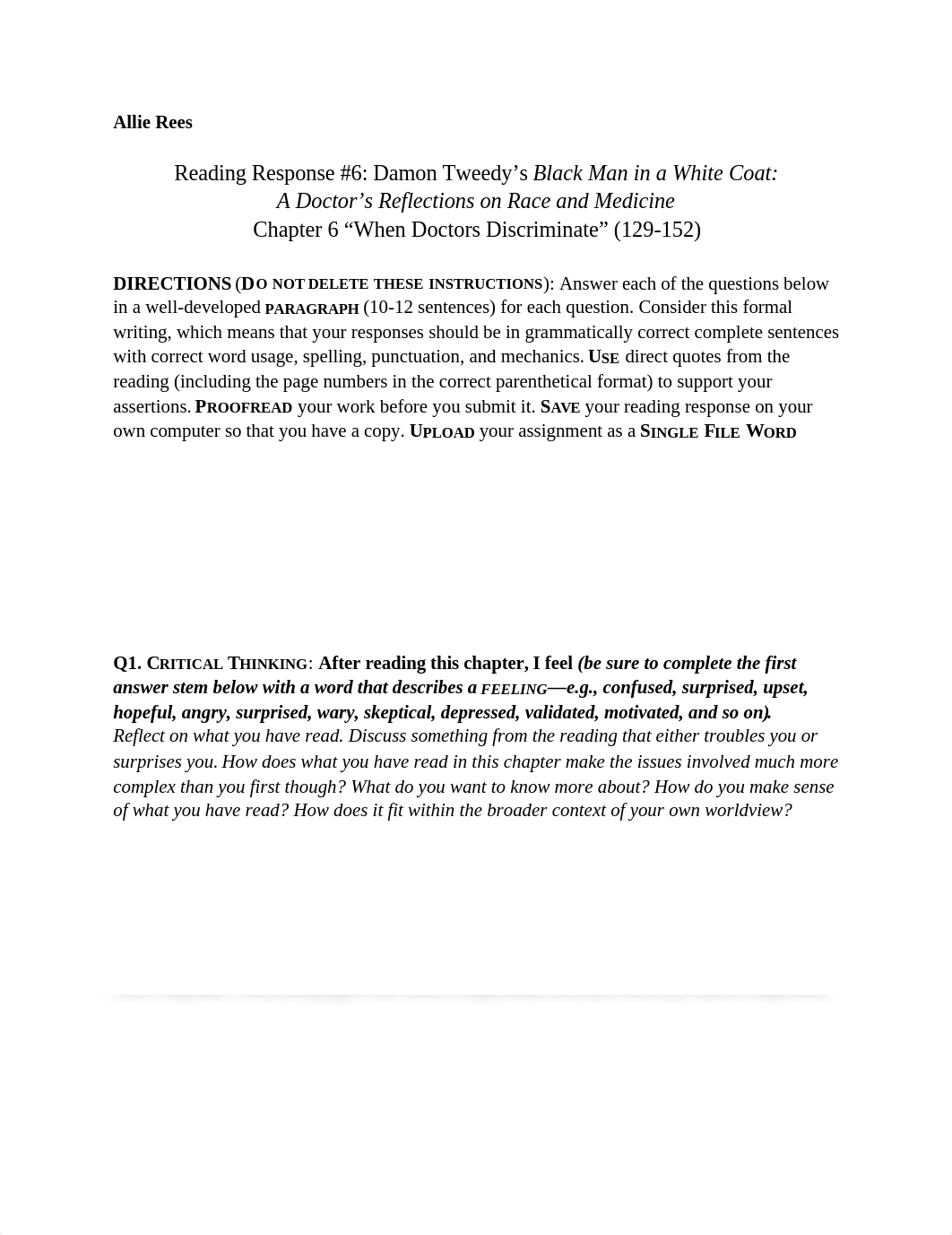 R6 Tweedy Chapter 6 When Doctors Discriminate (129-152) Allie Rees.docx_d15a9f4fuw8_page1