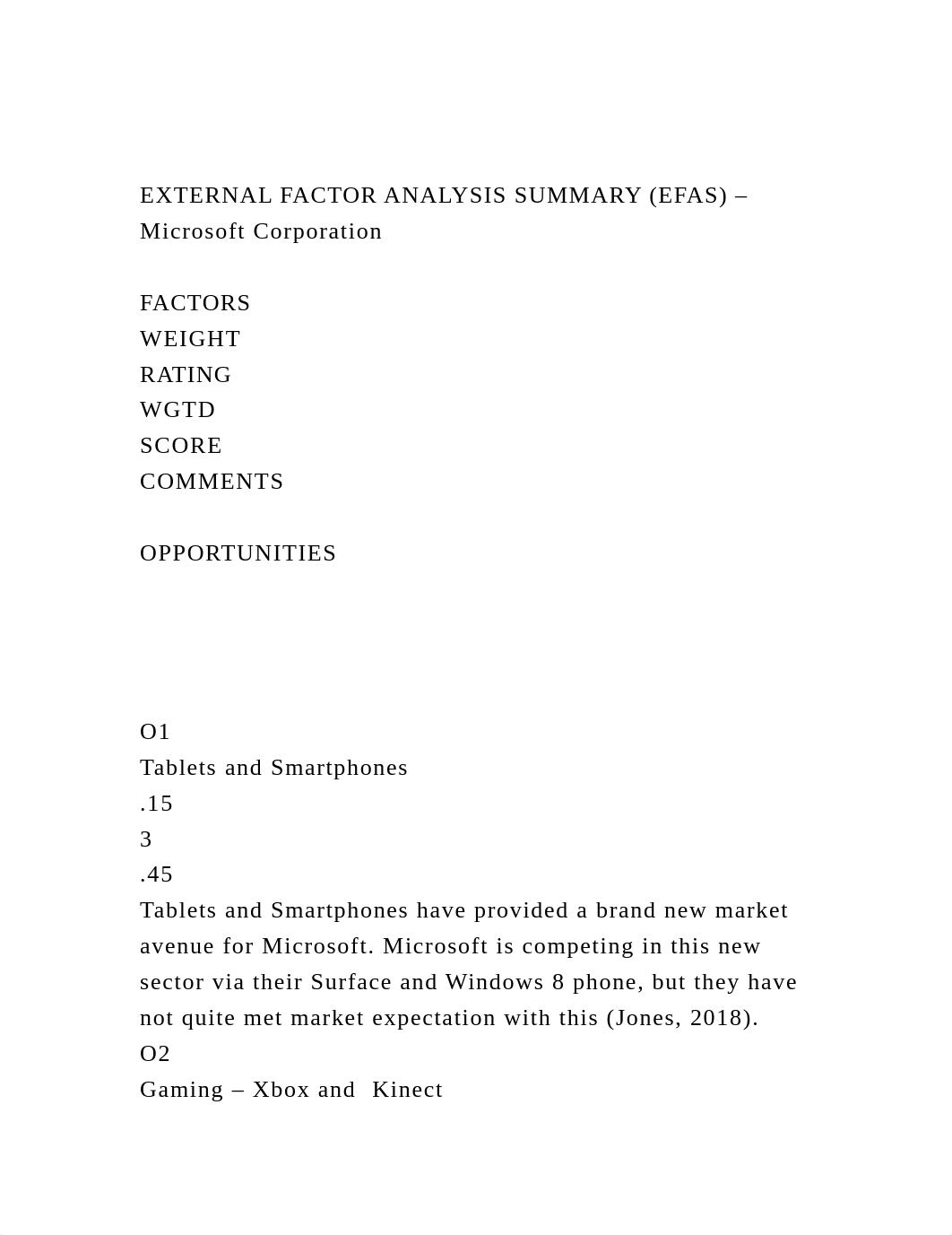 EXTERNAL FACTOR ANALYSIS SUMMARY (EFAS) - Microsoft Corporation.docx_d15ez3ja1rw_page2