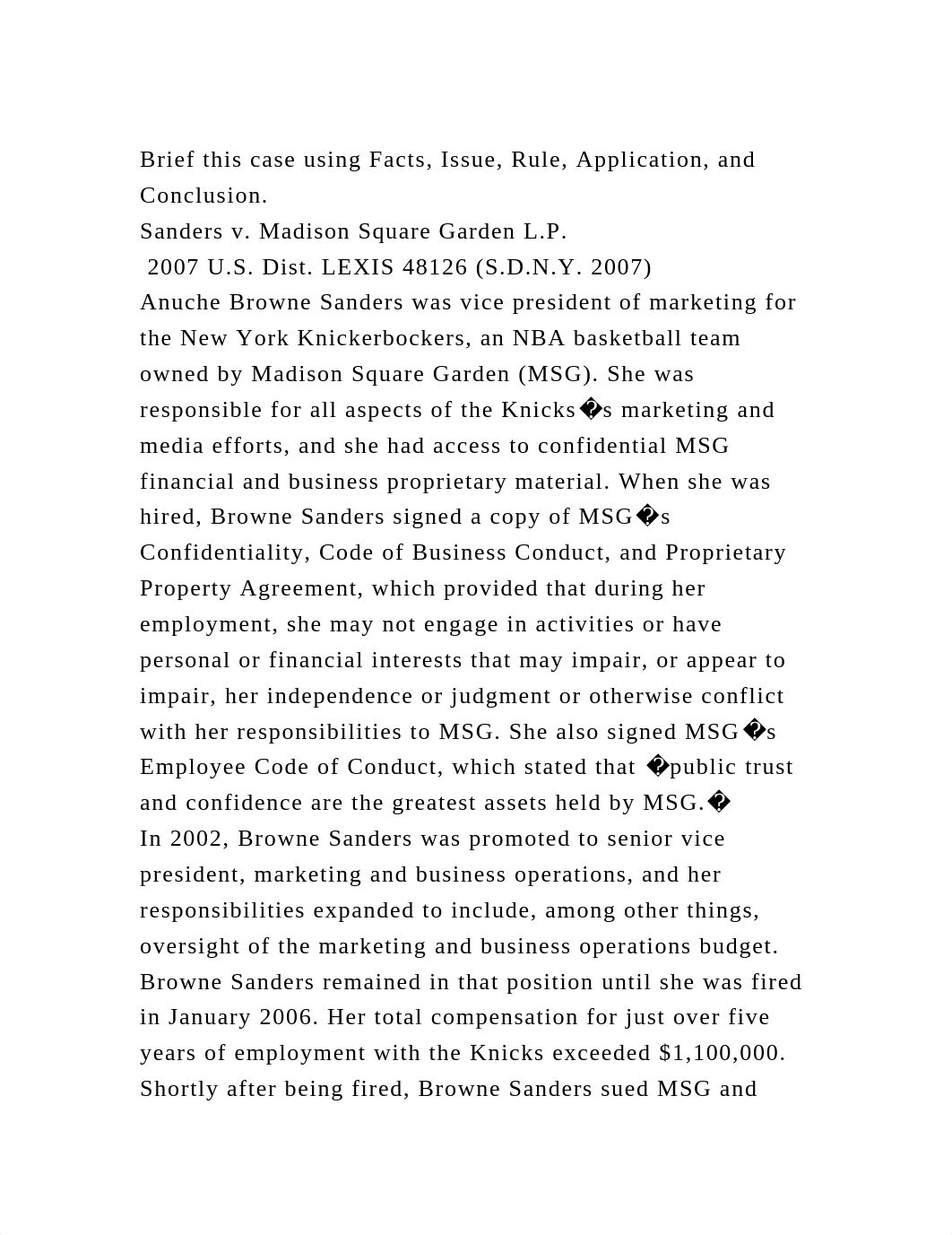 Brief this case using Facts, Issue, Rule, Application, and Conclusio.docx_d15tdfy5zhd_page2