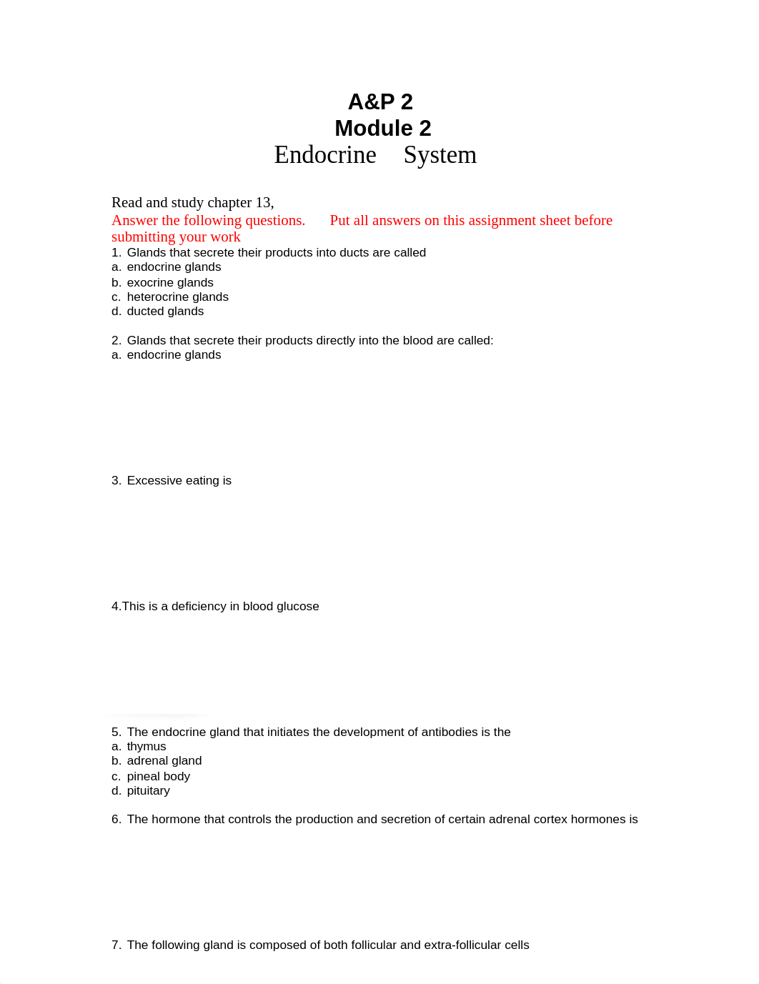 Module 2 Lecture Endocrine System.pdf_d15udnpl05b_page1