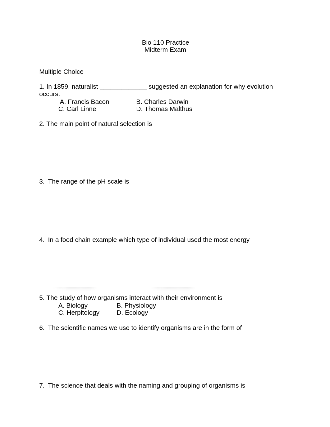 Bio 110 Midterm Practice Exam.docx_d15xm5hnody_page1