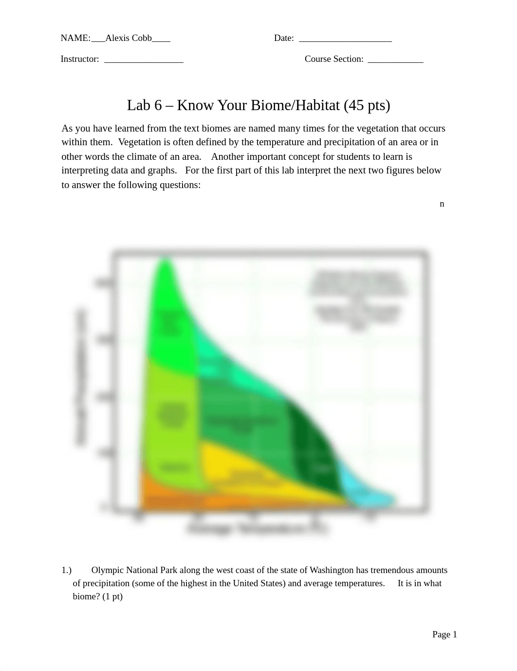 Lab 6 Know Your Biome Answer sheet.doc_d1625mnwrpm_page1