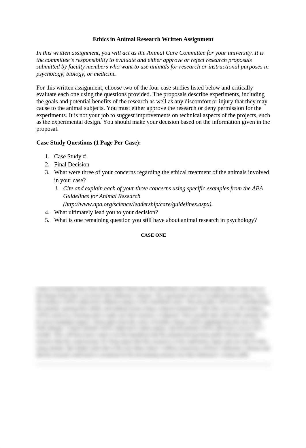 Lab 5 Ethics in Animal Research Written Assignment.docx_d1695gaohym_page1