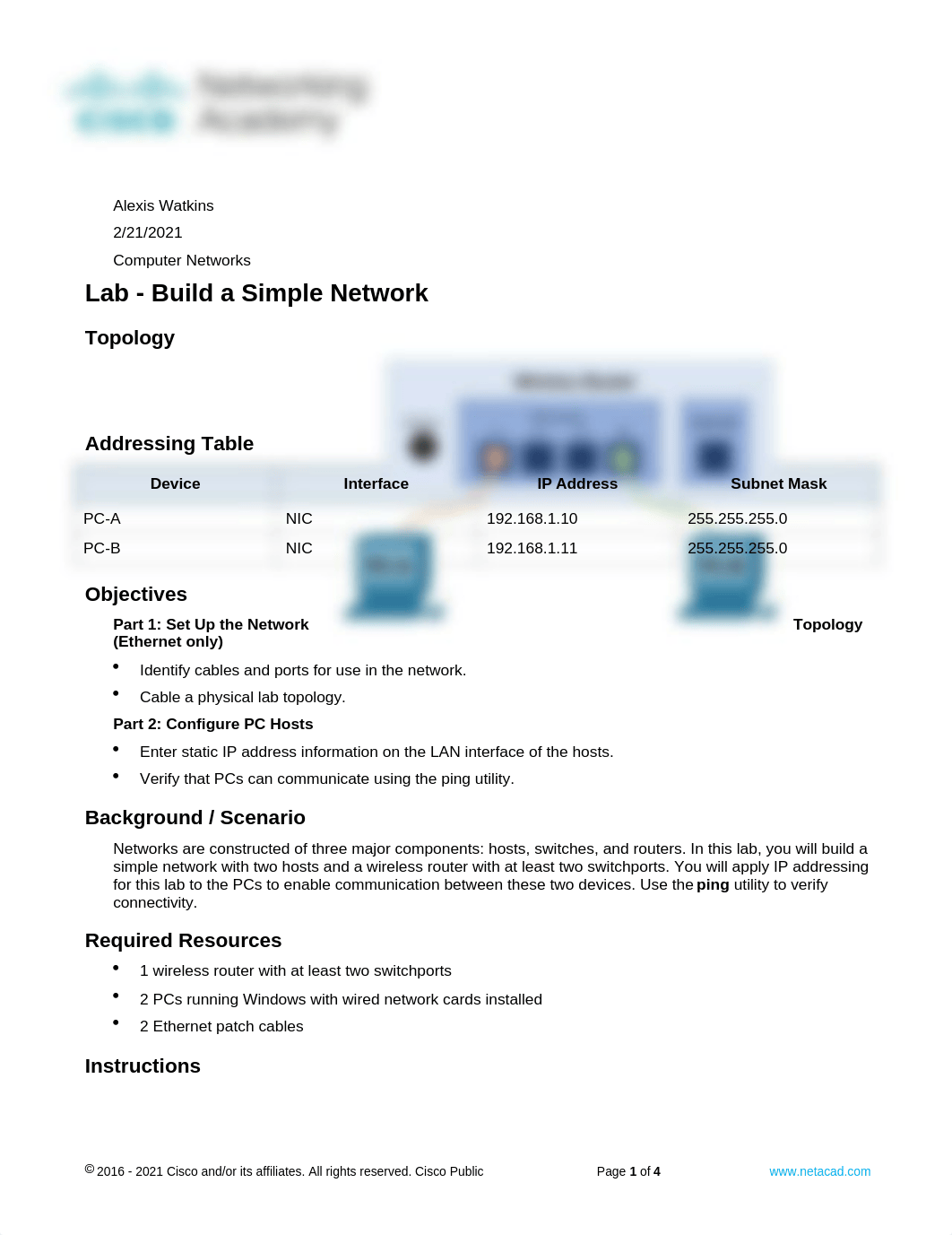 4.5.7 Lab - Build a Simple Network.docx_d16hdsmbs02_page1