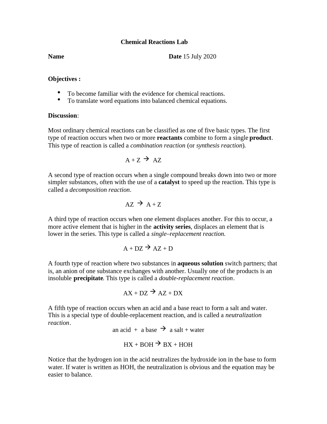 Chemical Reactions Lab.doc_d16n50ywb2y_page1