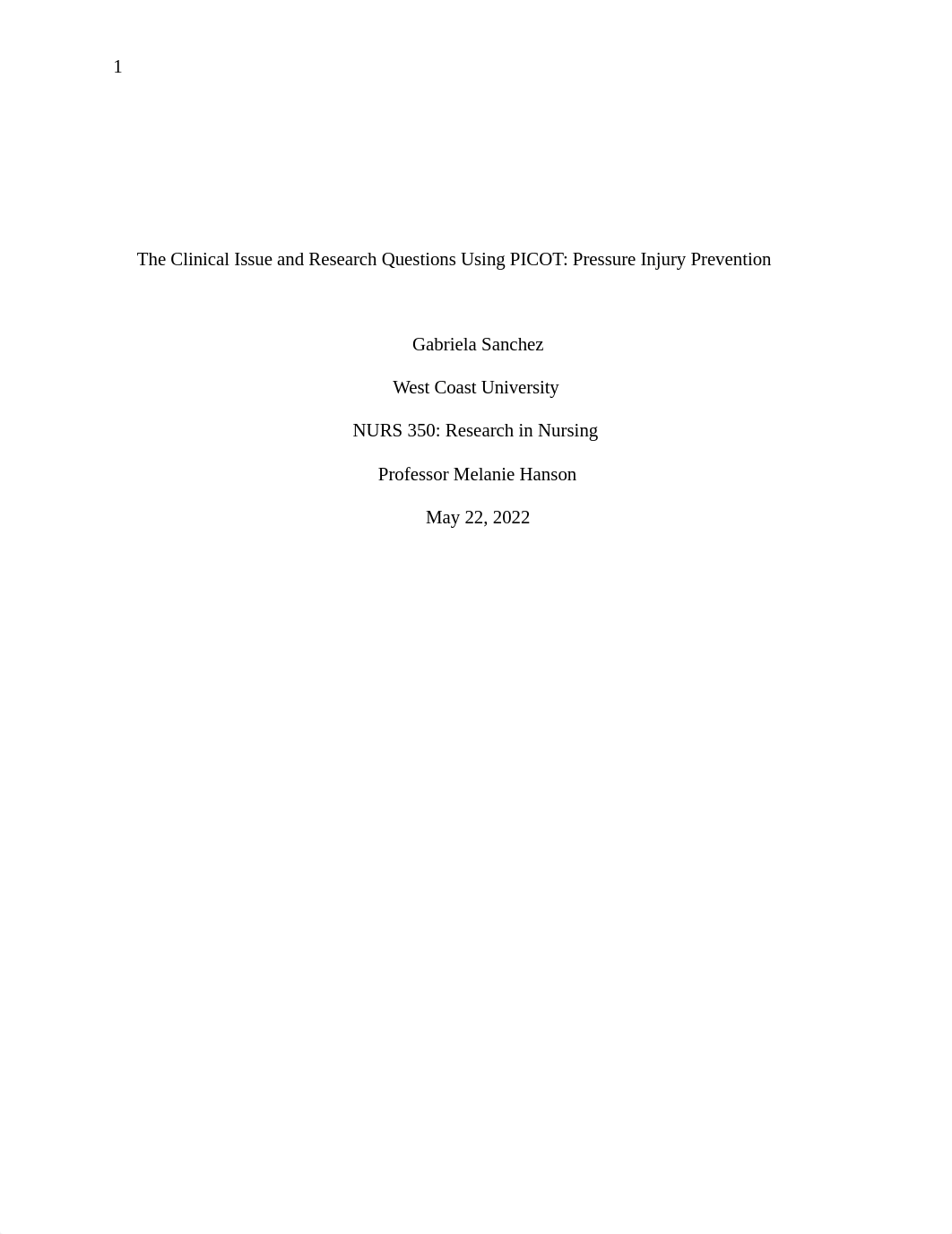 The Clinical Issue and Research Questions Using PICOT.docx_d16tegat6k7_page1