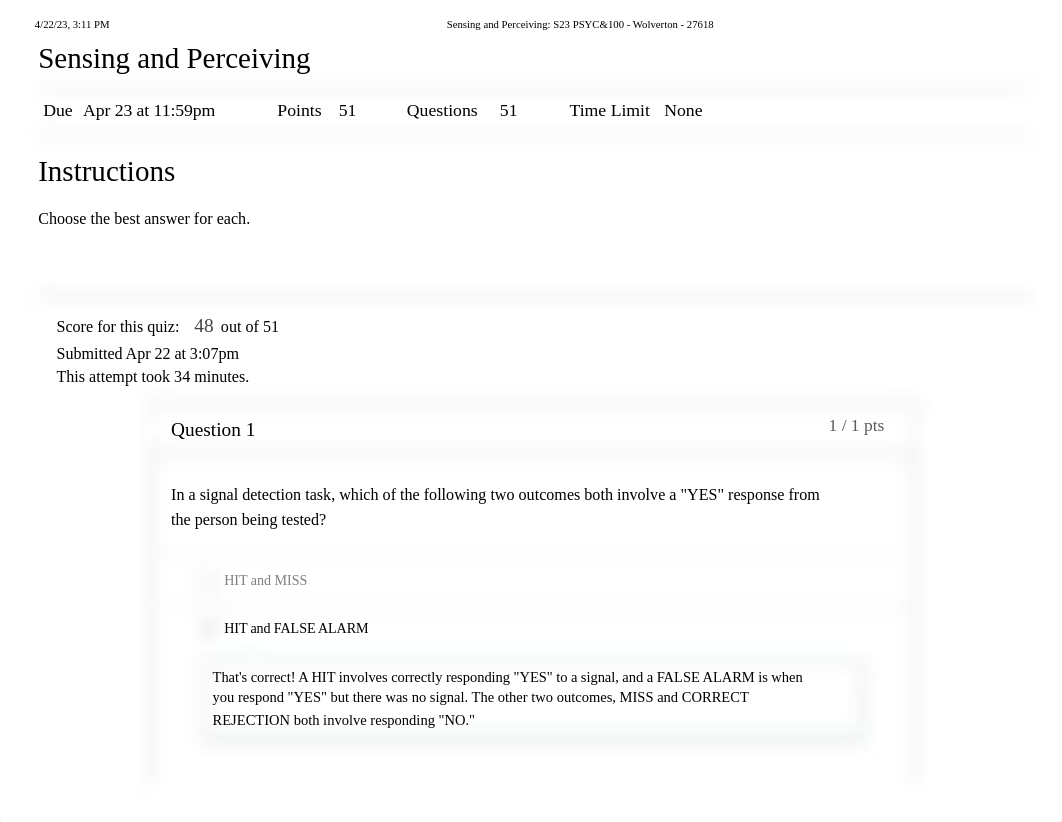 Sensing and Perceiving_ S23 PSYC&100 - Wolverton - 27618.pdf_d16x11nkapt_page1