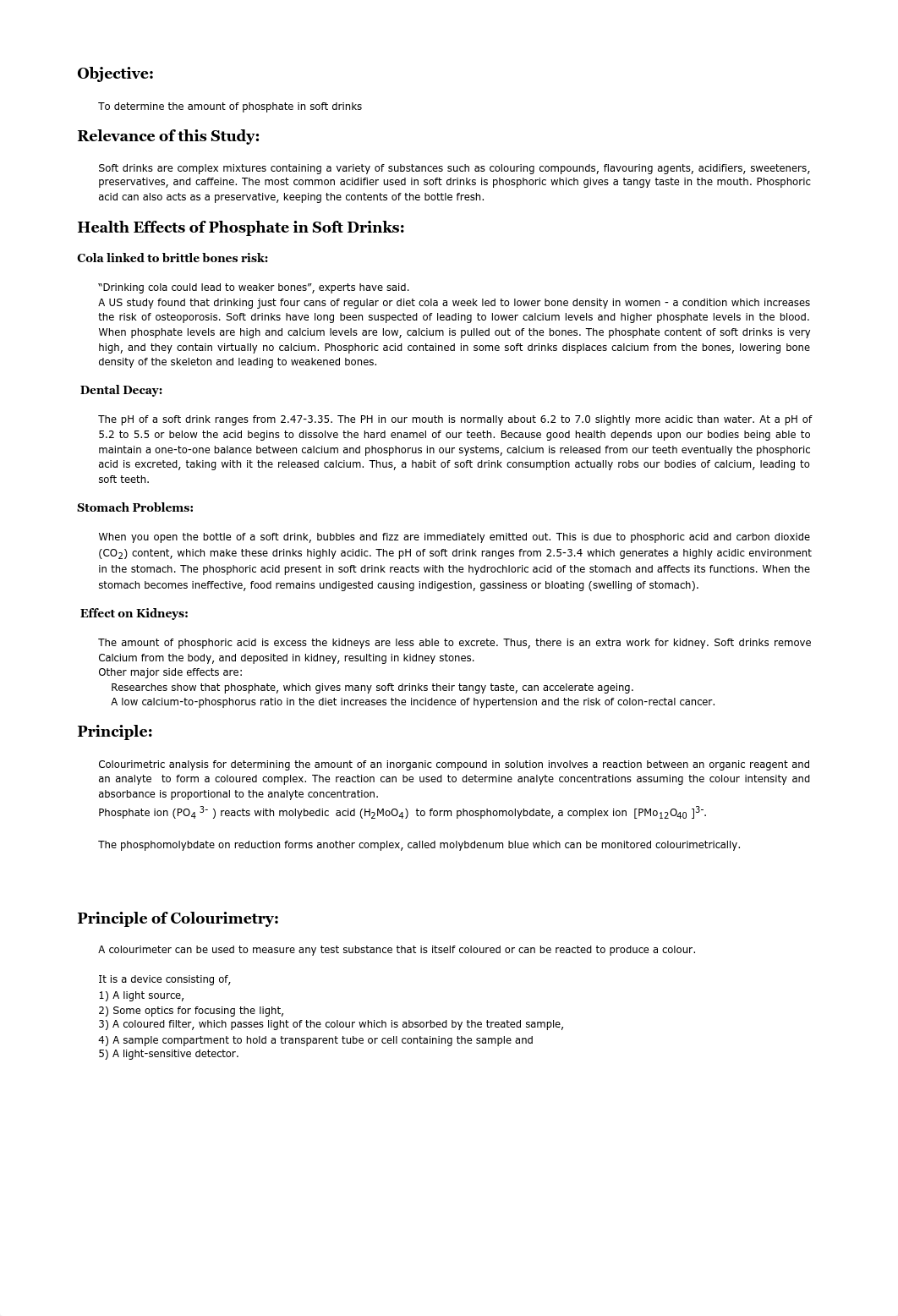 Estimation of Phosphate Content in Soft Drinks (Theory) : Advanced Analytical Chemistry Virtual Lab_d170tus9rhy_page1