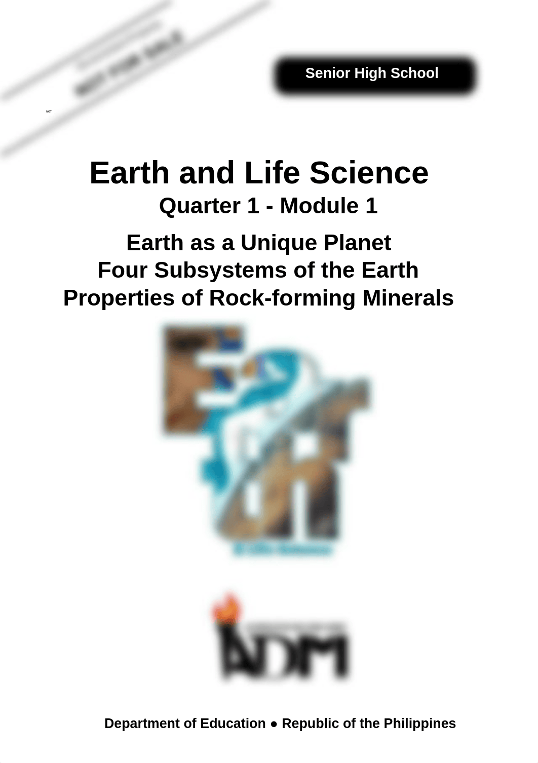 EarthandLifeSci12_Q1_Mod1_Unique_Planet_Four_Subsystems_of_the_Earth_Properties_of_Rock-forming_Mine_d172xftktp0_page1