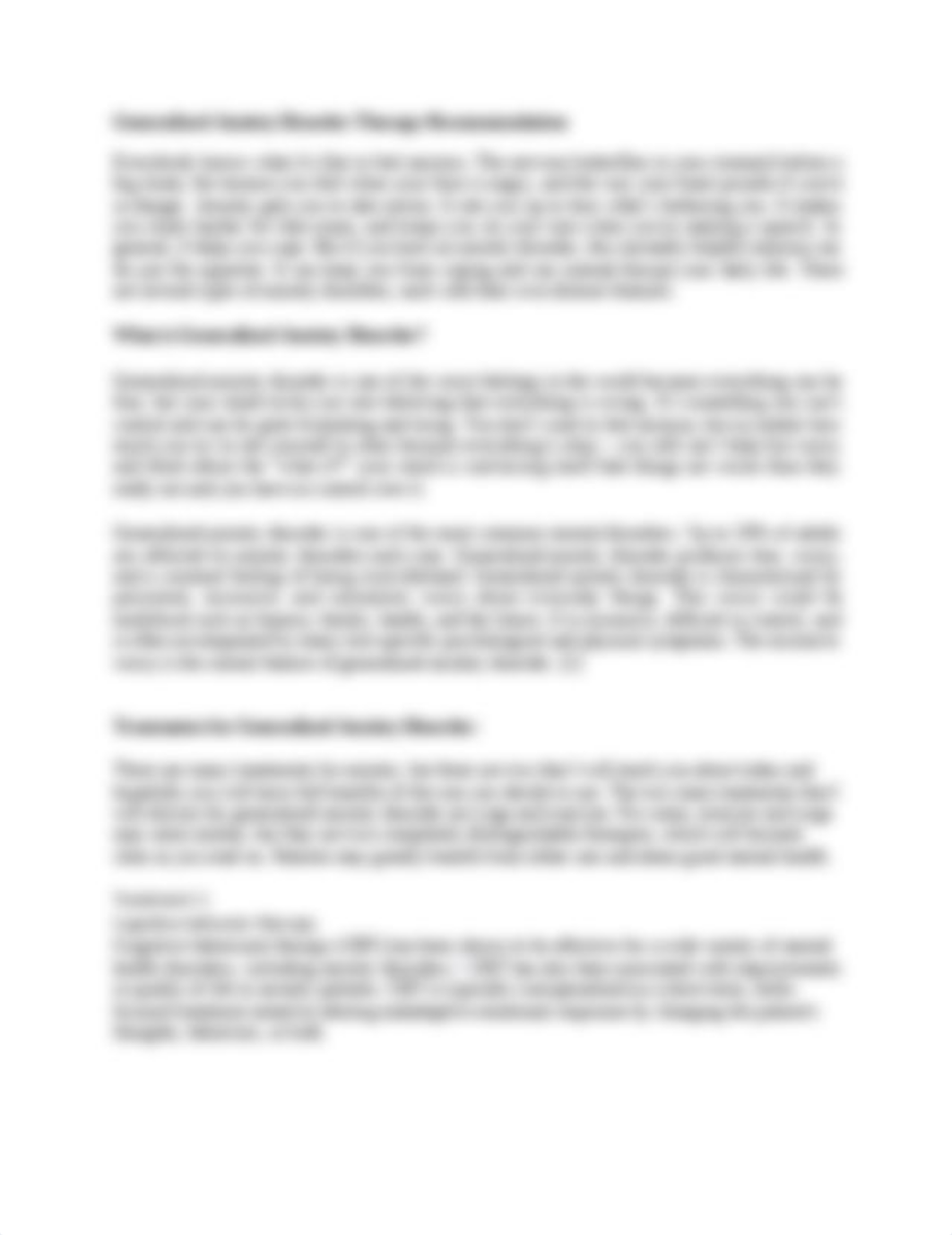 Generalized Anxiety Disorder Therapy Recommendation.docx_d1788gud5w8_page1