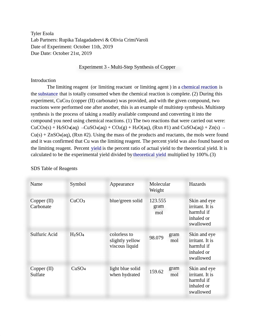 Experiment #3 - Multi-Step Synthesis of Copper.docx_d17fyszkaoo_page1