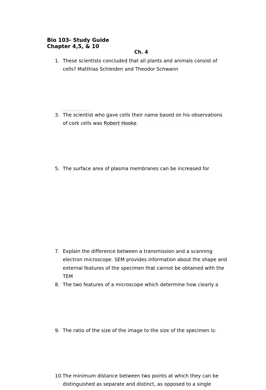 Study guide for test 4,5 & 10.docx_d17i05v8h0w_page1