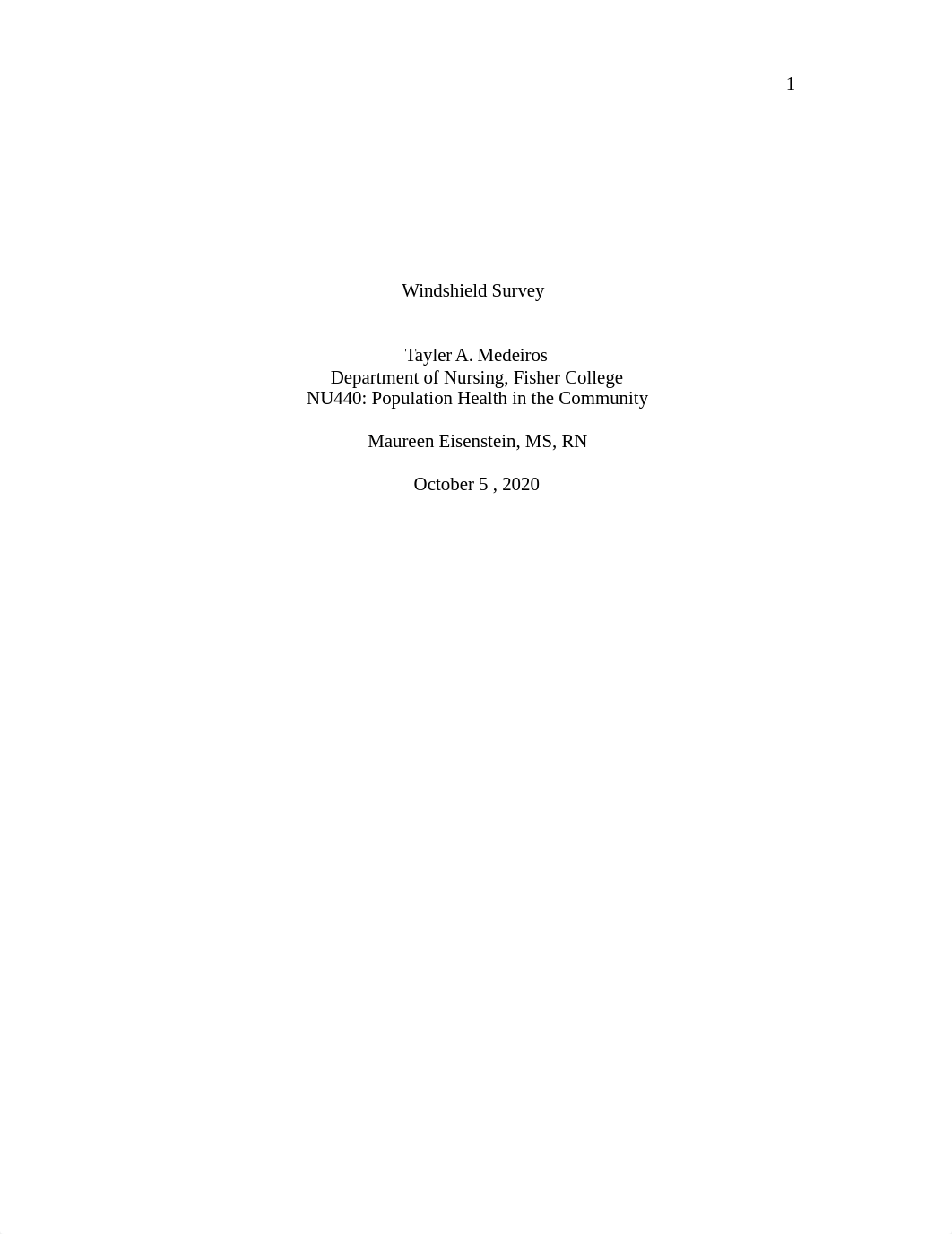 Windshield Survey-Tayler Mederois (1).docx_d17w6rw3etq_page1