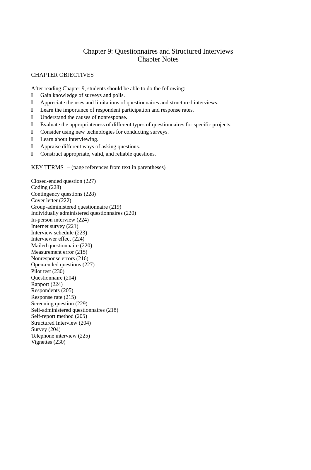 Questionnaires and Structural Interviews - Notes_d1855deuy3k_page1