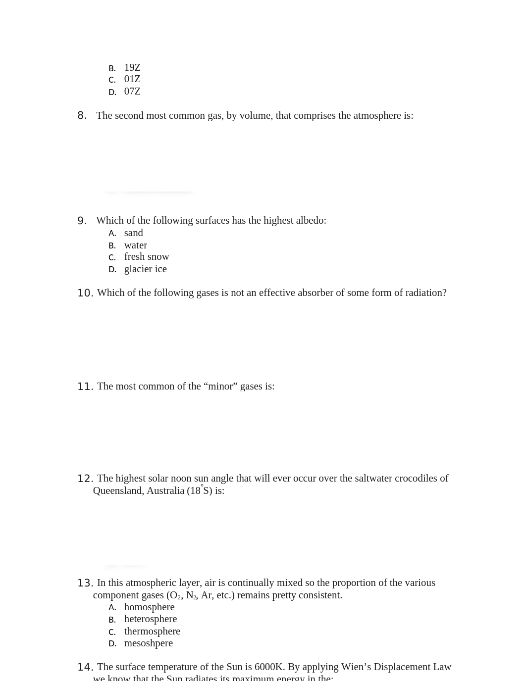 Geoscience 222 Study Sheet .docx_d185erat7k3_page2