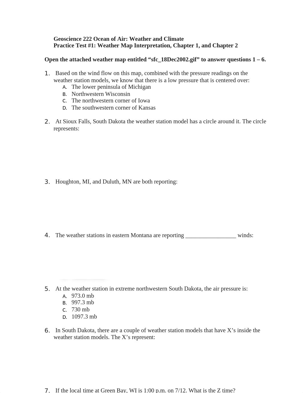 Geoscience 222 Study Sheet .docx_d185erat7k3_page1