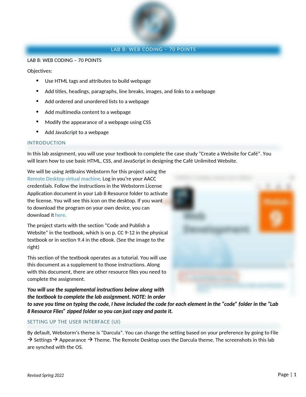 Lab 10 - Web Coding Supplemental Instructions - Yuan V.docx_d18etlgpydr_page1