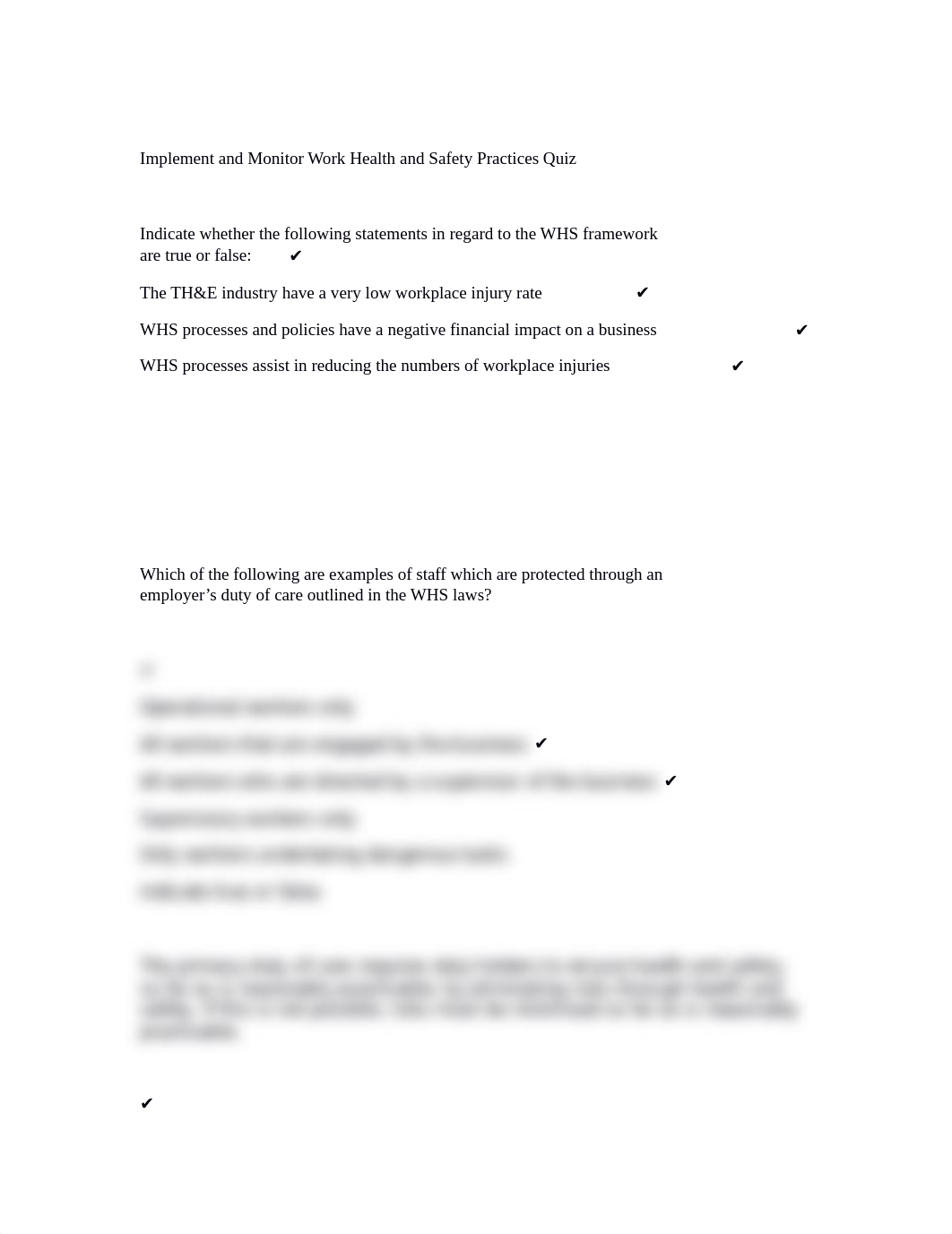 Implement and Monitor Work Health and Safety Practices Quiz.docx_d18gq60kjc0_page1