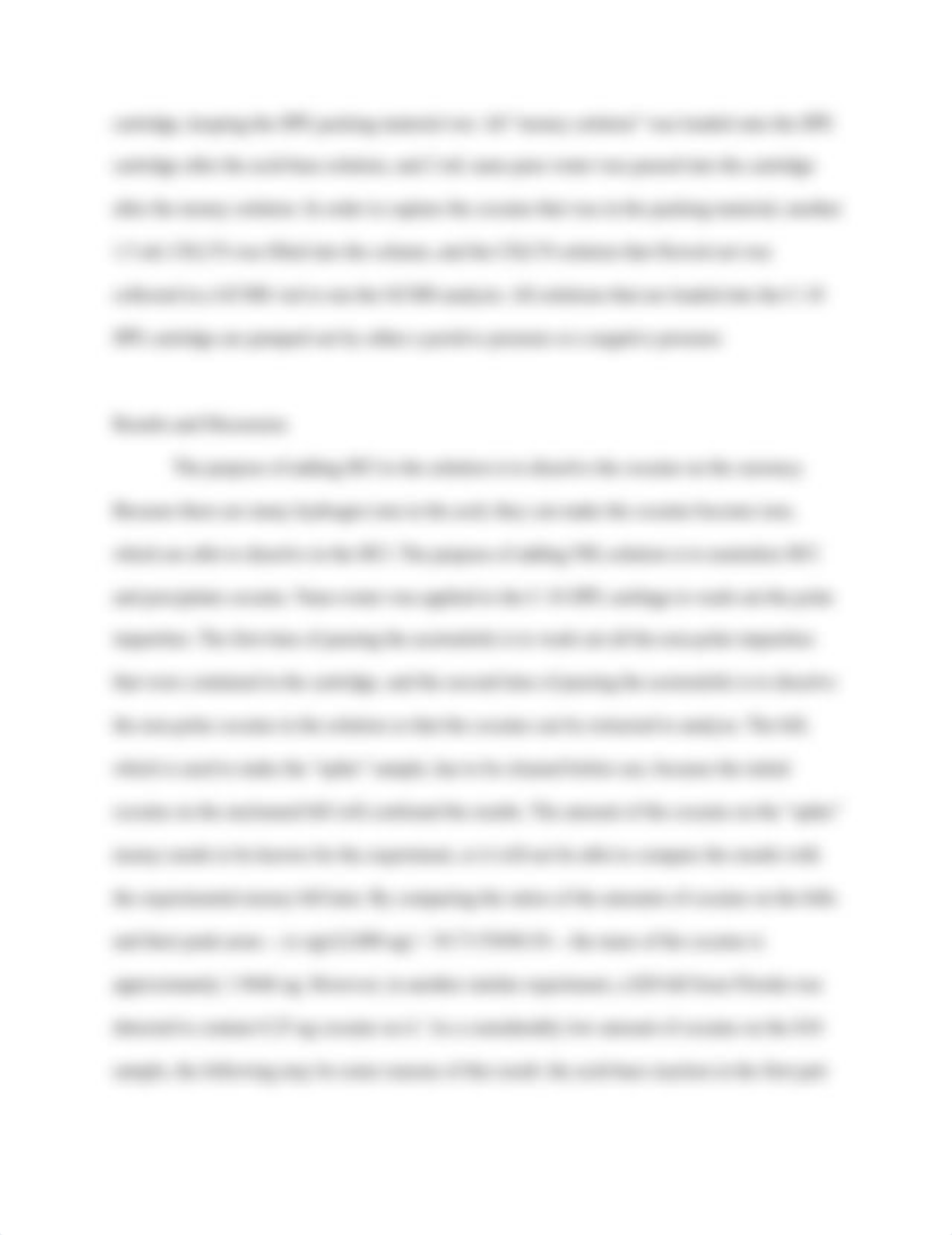 Lab Report of GCMS Analysis of Cocaine on Money (2) copy.docx_d18nejcdkfe_page2