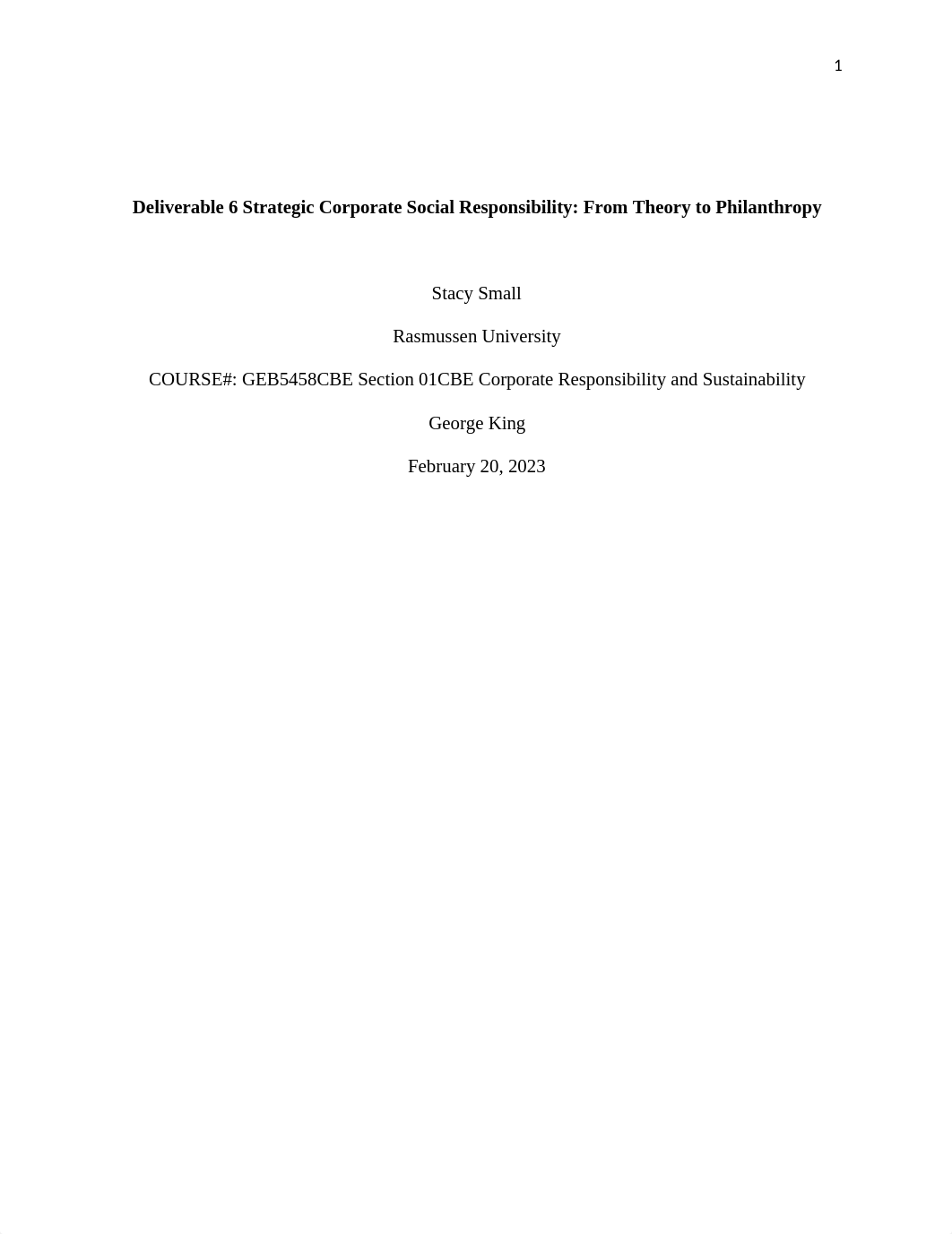 Deliverable 6 Strategic Corporate Social Responsibility From Theory to Philanthropy(2).docx_d18qm6vtdp9_page1