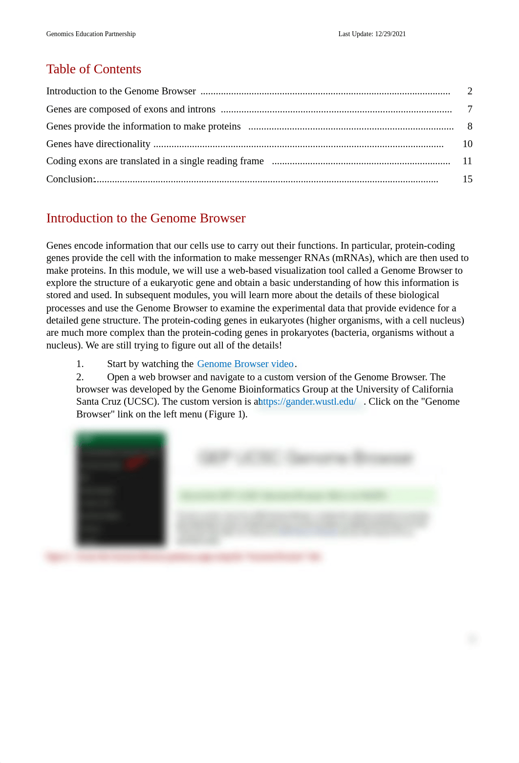 Lab 1 Introduction to the Genome Browser What is a gene (1).docx_d18xpvmb6k2_page2