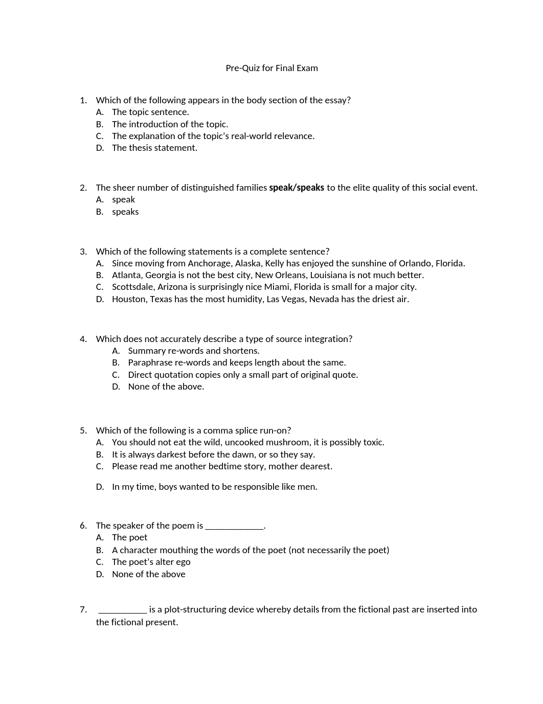 Pre-Quiz for ENG 102 Final Exam_d1922wkzsx3_page1