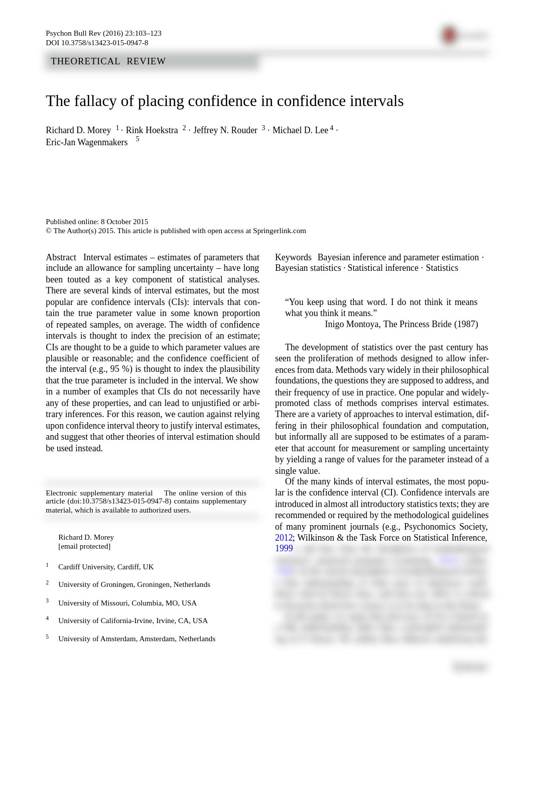 Morey et al. - 2016 - The fallacy of placing confidence in confidence in.pdf_d19fdaa9zjd_page1