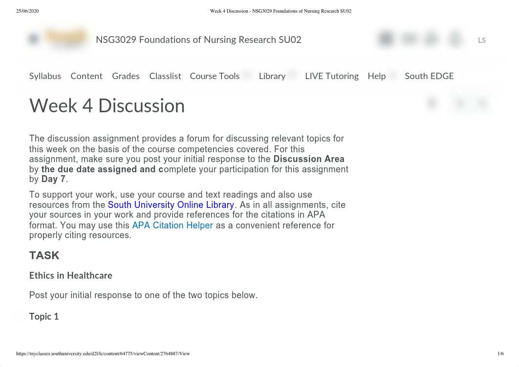 Week 4 Discussion - NSG3029 Foundations of Nursing Research SU02.pdf_d19l49wtfq7_page1