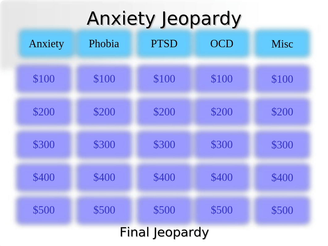 NUR 311 Anxiety Jeopardy  (1).ppt_d19mkhafarc_page1