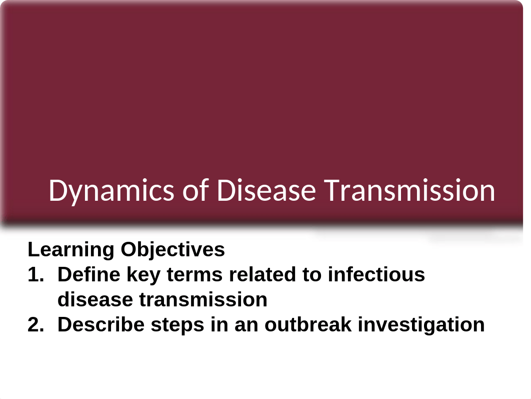 EPID J700 - Week 13 - Infectious Disease Concepts Part II (SV)_d19ujod1gs9_page1