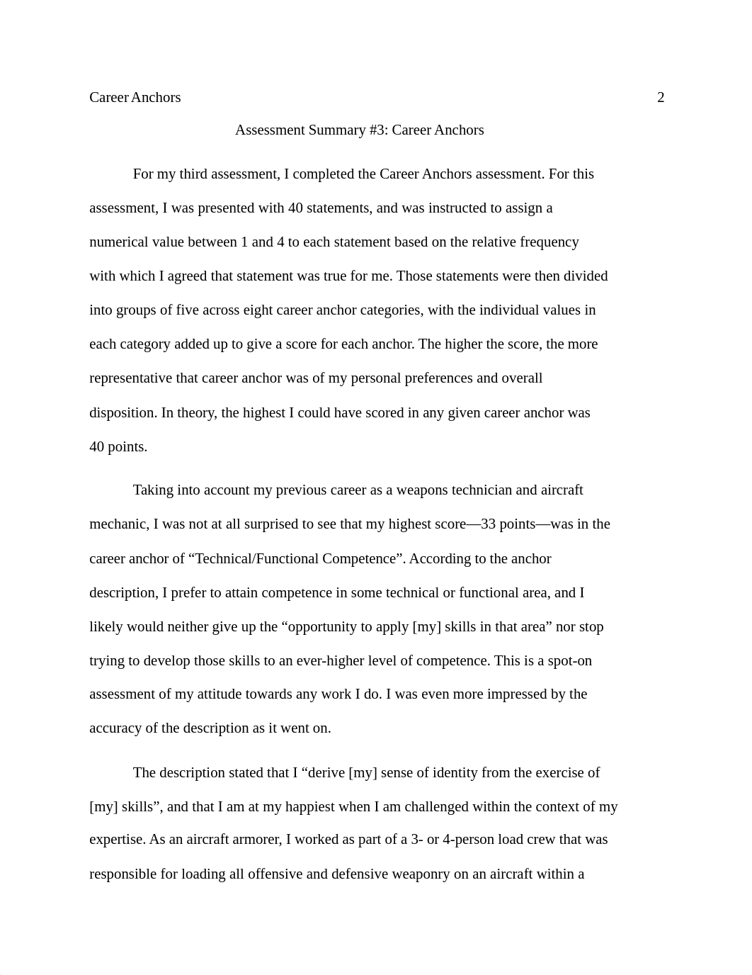 Career Anchors Paper.docx_d19v3c0i34c_page2