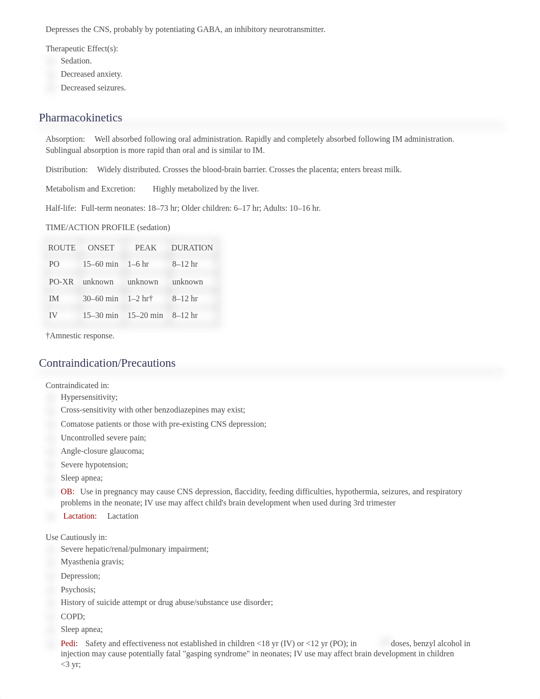 Lorazepam (Ativan, Loreev XR) _ Davis's Drug Guide.pdf_d19x7ck25vc_page2