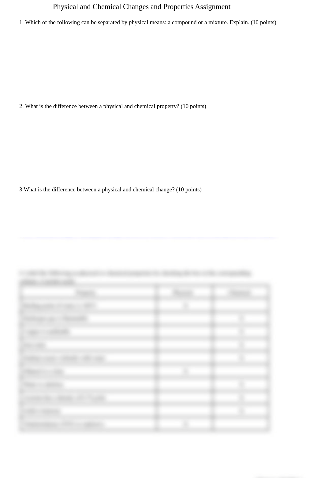 Payton clark Physical and Chemical Changes and Properties Assignment.pdf_d1a13cljdmr_page1