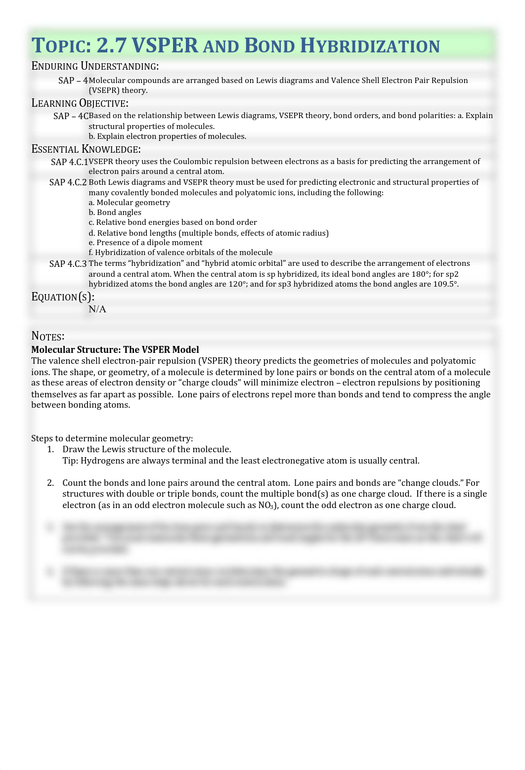 2.7 VSPER Theory and Bond Hybridization  (3).pdf_d1a5fjeuw33_page1