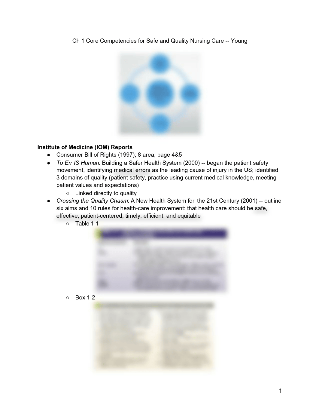 Ch 1 Core Competencies for Safe and Quality Nursing Care -2.pdf_d1a6spoi9rq_page1