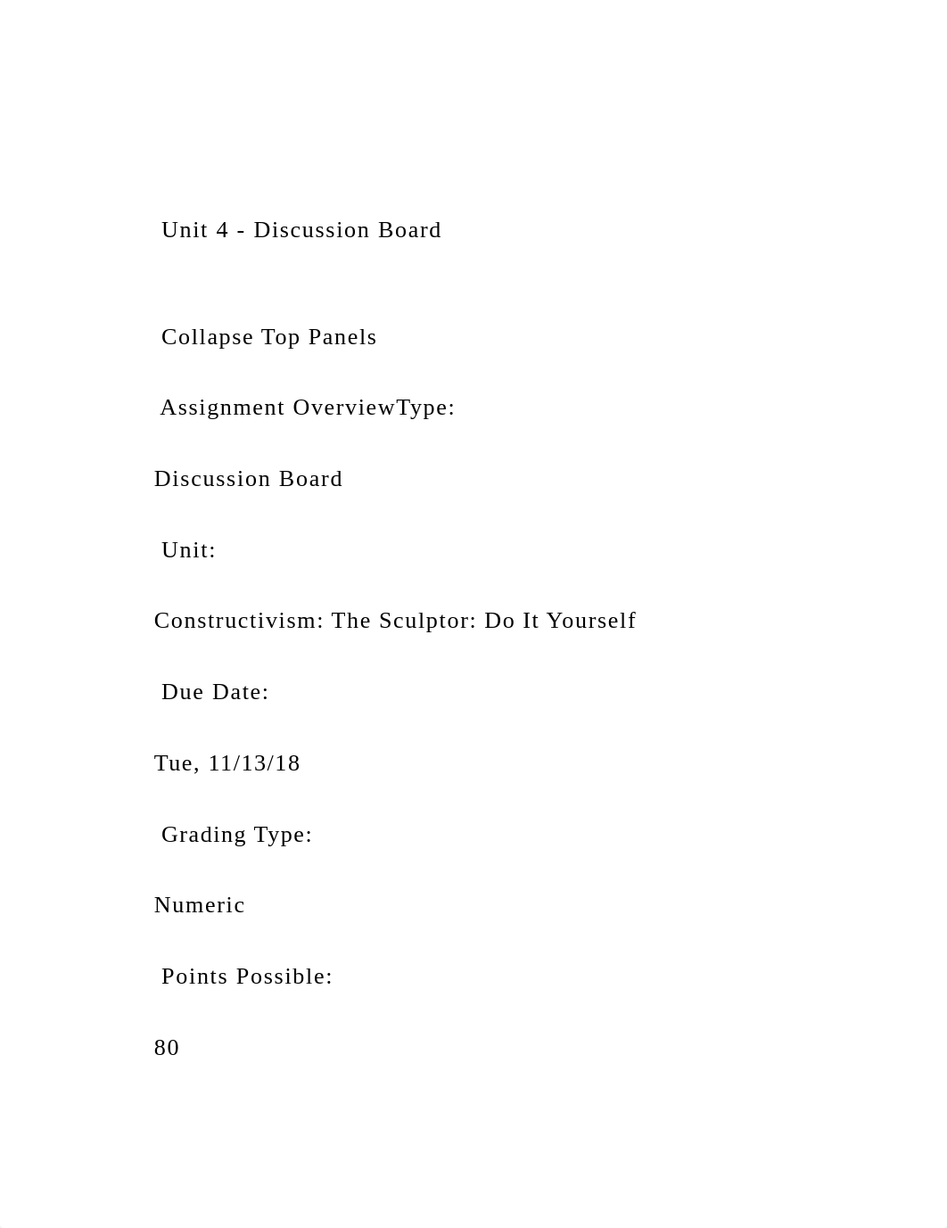 Unit 4 - Discussion Board     Collapse Top Panels     As.docx_d1afcbs6s9s_page2
