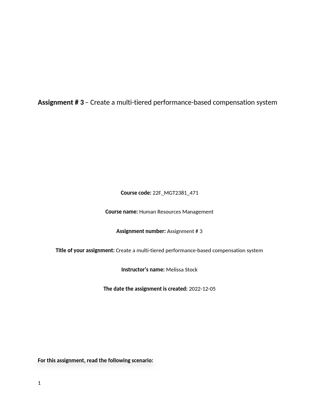 Assignment #3 - Create a multi-tiered performance-based compensation system.docx_d1afng4uzex_page1