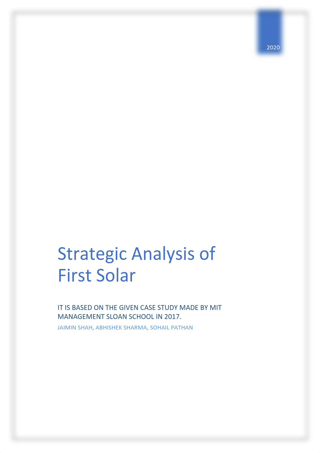 Strategic Analysis of First Solar .pdf_d1agsocsszw_page1