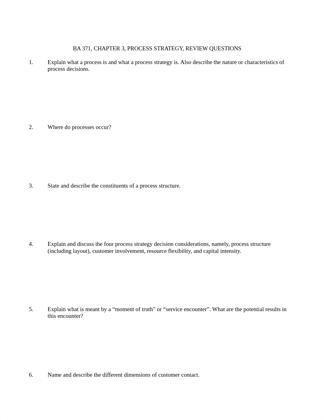 BA 371 CHAPTER 3 REVIEW QUESTIONS FALL 2014_d1am2eb13nh_page1